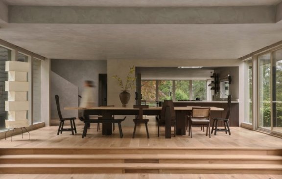 由Tina Rich设计的极简主义住宅Greenwich Modern