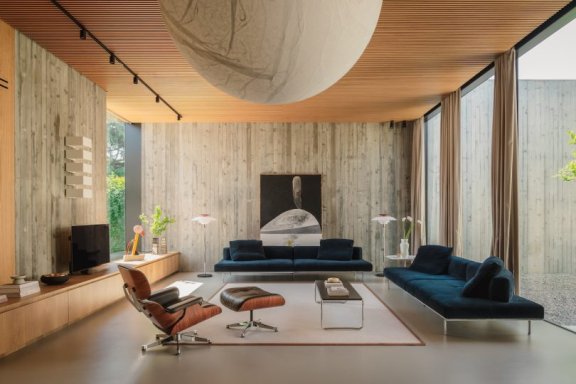 MIDE architetti设计的极简住宅House with Internal View