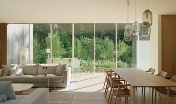 Heliotrope Architects设计的极简住宅Interurban Residence