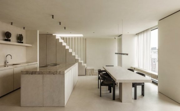 由Studio Lensing设计的极简主义住宅Amsterdam House