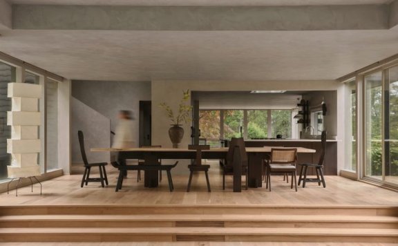 由Tina Rich设计的极简主义住宅Greenwich Modern