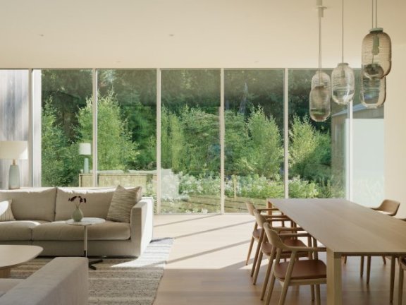 Heliotrope Architects设计的极简住宅Interurban Residence