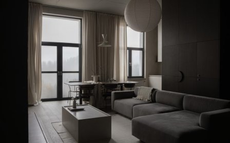 Sasha Hamolin设计的极简主义公寓MM|VV apartment