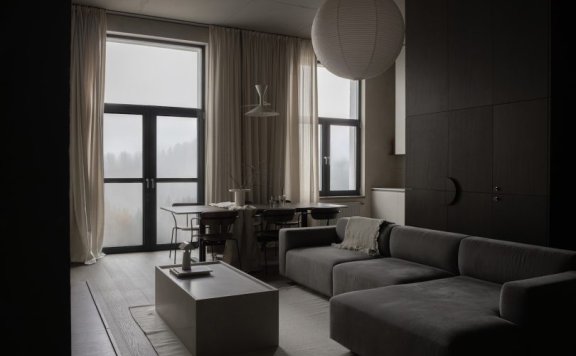 Sasha Hamolin设计的极简主义公寓MM|VV apartment