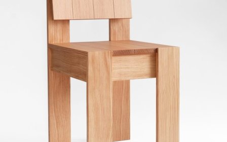 Akasaki & Vanhuyse设计的极简主义椅子Tableau Chair