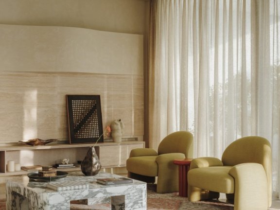 IN BLOSSOM INTERIOR设计的极简住宅Dubai Beach Villa