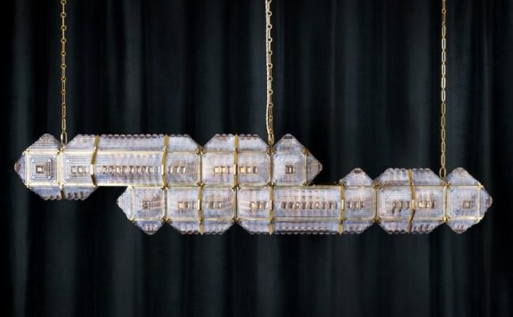 Rosie Li Studio推出的全新灯具系列Jewel Block