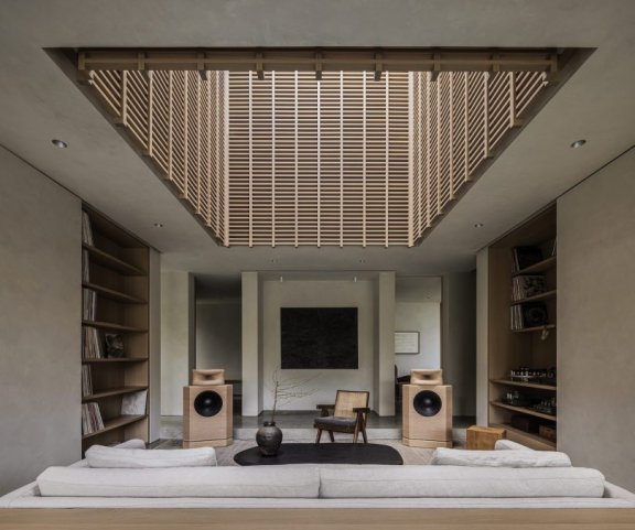 Leckie Studio 设计的极简主义住宅 Lantern House