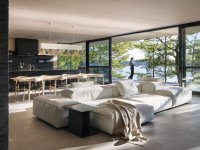 Akb Architects 设计的极简住宅Sagamore North Cottage