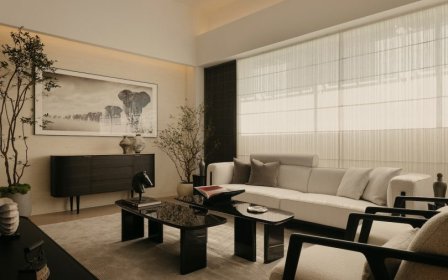 Right Angle Studio设计对的极简展厅CANCAN Flagship