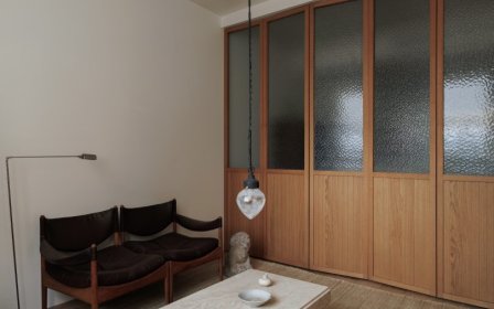 SIDOM DESIGN设计的极简住宅Living & Listening Room