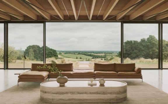 由McLaren Excell设计的极简乡村住宅HiAvens