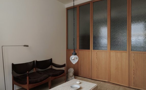 SIDOM DESIGN设计的极简住宅Living & Listening Room