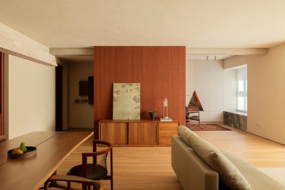 PUJU Design Studio设计的极简主义公寓Natural Shelter