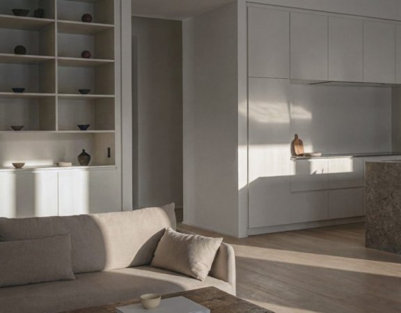 Norm Architects 设计的极简主义住宅 Lakeshore Barn House