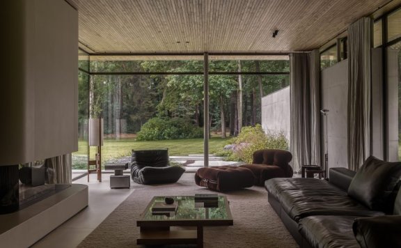 Welten Eliëns Architecten设计的极简主义别墅Concrete House