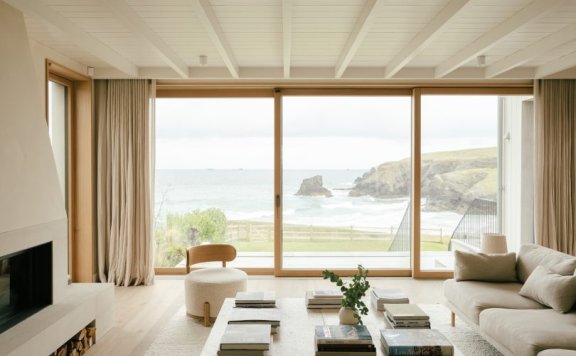 De Rosee Sa设计的极简主义住宅North Cornwall Retreat