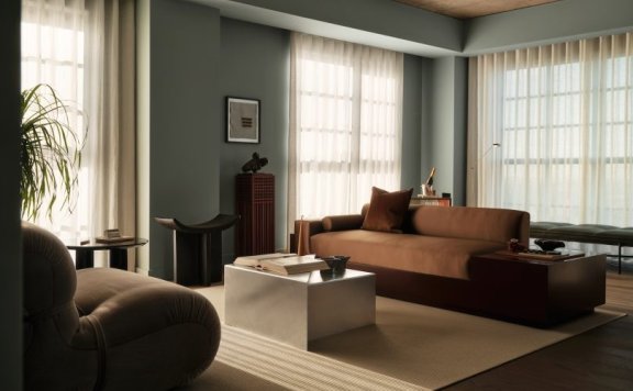 Conran and Partners设计的极简公寓The Founding