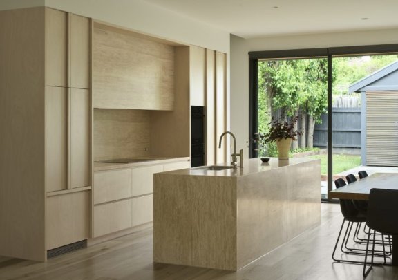 Matthew James设计的极简主义厨房Malvern Residence