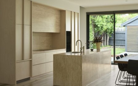 Matthew James设计的极简主义厨房Malvern Residence