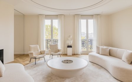 Hugues de Blignières 设计的极简主义公寓 Lena Apartment