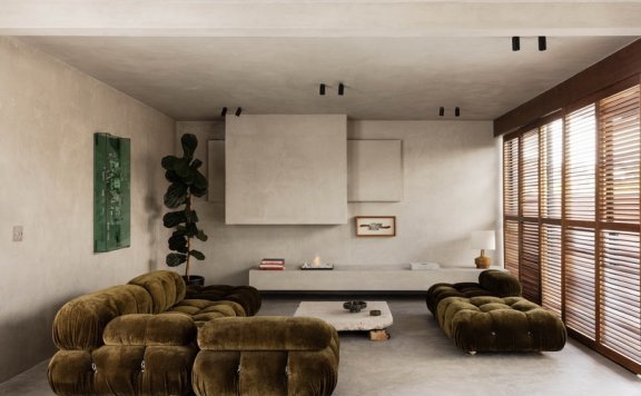 Barde vanVoltt 设计的简主义住宅 Brutalist Penthouse