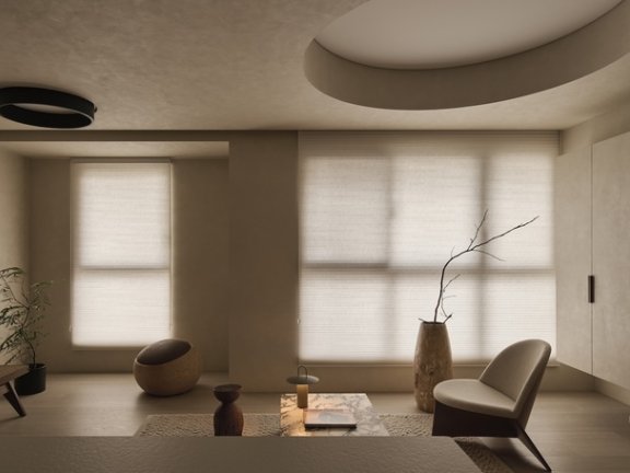 MoreIn Design 设计的极简主义公寓 Home for Mutual Gaze