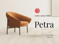 Bontempi 凭借 PETRA 扶手椅荣获 2026 年红点设计奖
