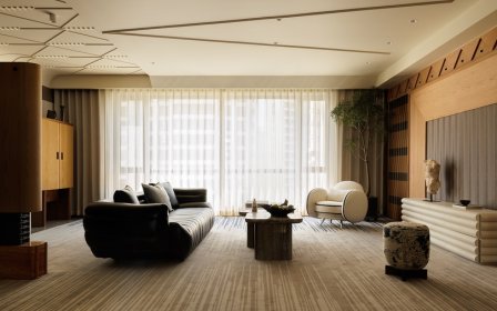由 EWEN. DESIGN 设计的极简主义住宅 Living Canvas