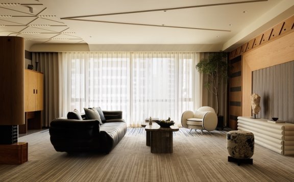 由 EWEN. DESIGN 设计的极简主义住宅 Living Canvas