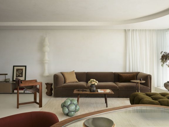 Studio ZAWA 设计的极简主义住宅 Darling Point Apartment