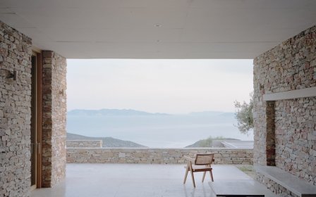希腊 Sifnos Fysika 住宅|隐于梯田之下的极简建筑设计
