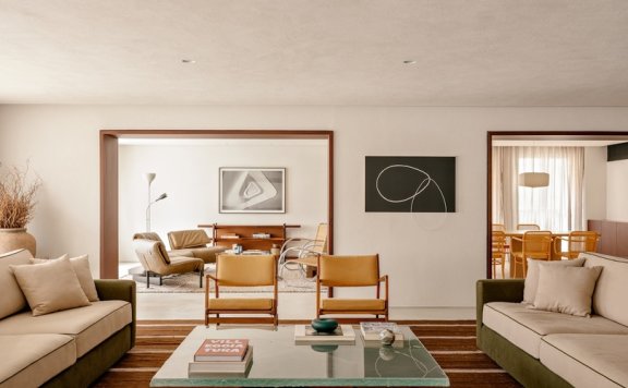 Felipe Hess设计的圣保罗公寓Apartamento dos Pórtico